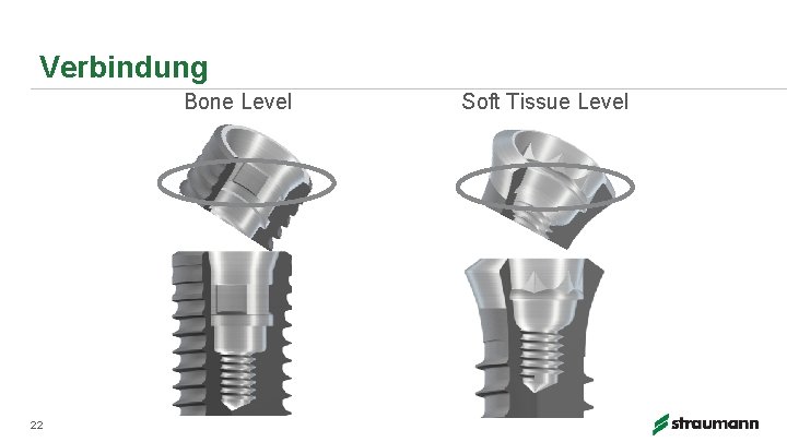 Verbindung Bone Level 22 Soft Tissue Level 