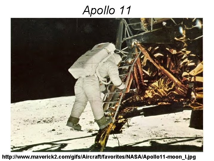 Apollo 11 http: //www. maverick 2. com/gifs/Aircraft/favorites/NASA/Apollo 11 -moon_l. jpg 