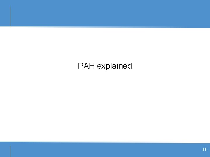 PAH explained 14 