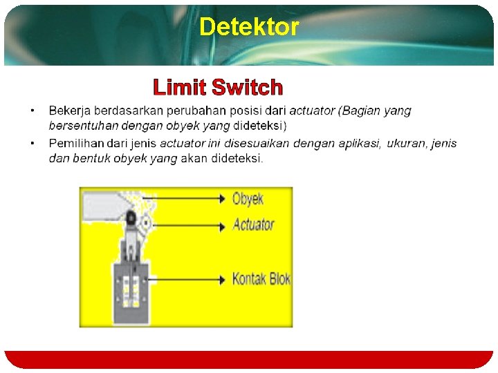 Detektor LISTRIK Detektor LISTRIK