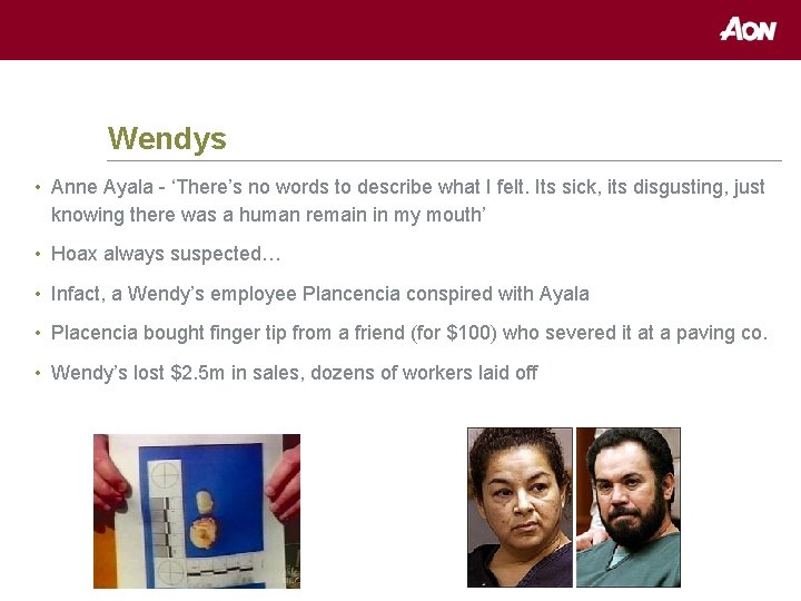 Wendys • Anne Ayala - ‘There’s no words to describe what I felt. Its