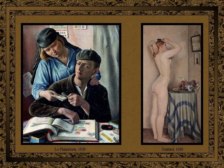 Le Philateliste, 1929 Untitled, 1930 