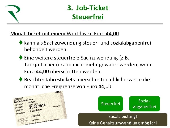 3. Job-Ticket Steuerkanzlei Röhn Gesunde Beratung für Heilberufe. Steuerfrei Sandra Röhn Steuerberaterin Fachberaterin Gesundheitswesen