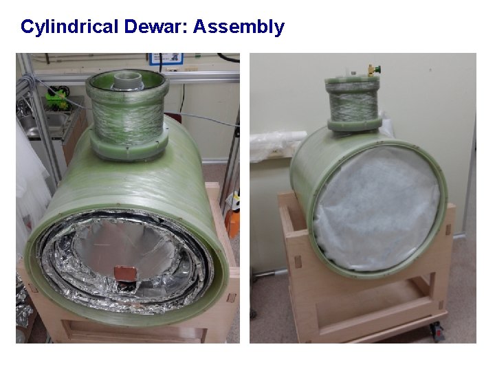 Cylindrical Dewar: Assembly 