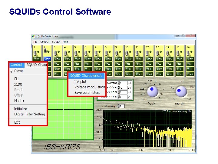 SQUIDs Control Software 