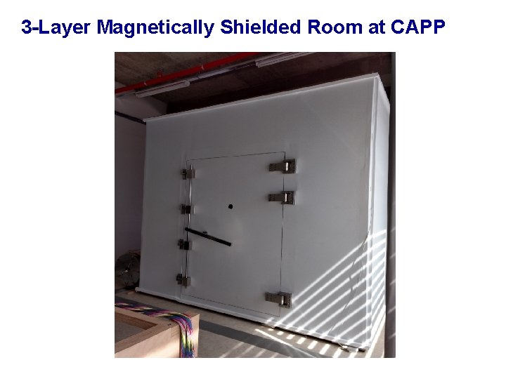 3 -Layer Magnetically Shielded Room at CAPP 