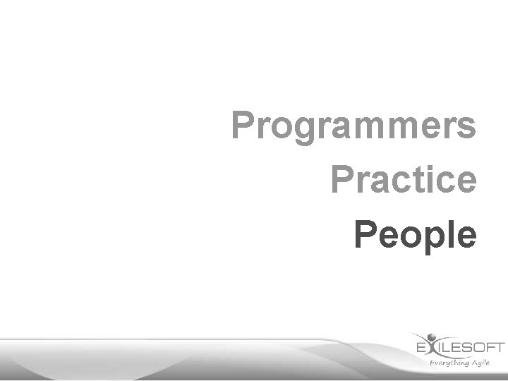 Programmers Practice People 