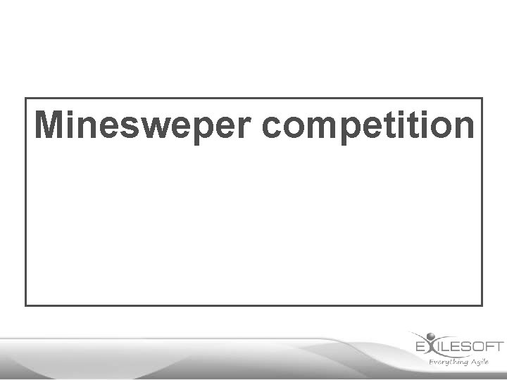 Minesweper competition 
