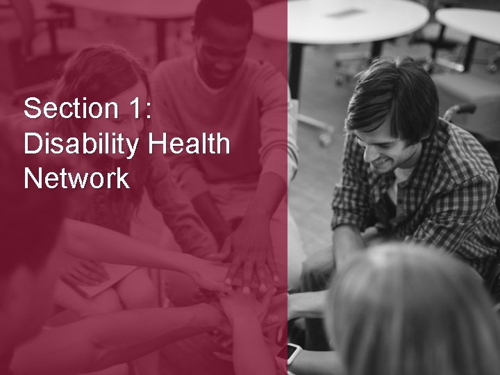 Section 1: Disability Health Network 