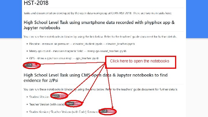 Click here to open the notebooks 