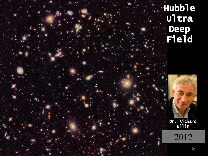 Hubble Ultra Deep Field Dr. Richard Ellis 2012 24 