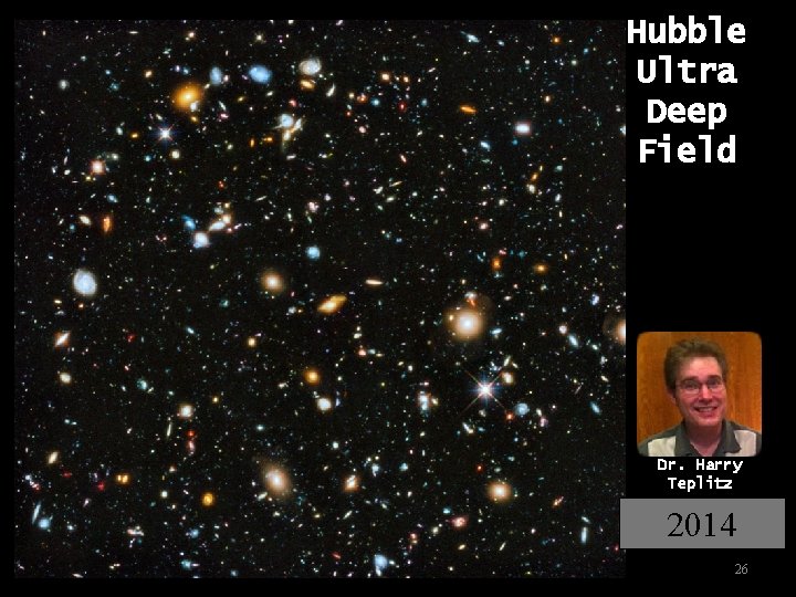 Hubble Ultra Deep Field Dr. Harry Teplitz 2014 26 