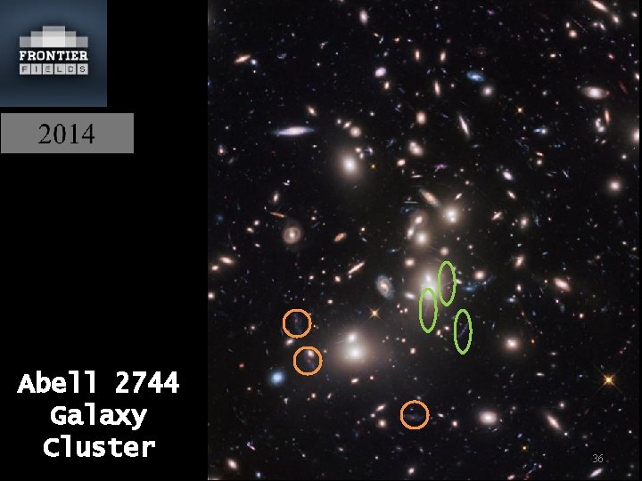 Abell 2744 Galaxy Cluster 36 