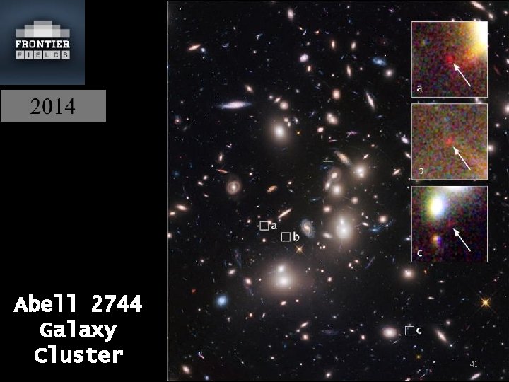 Abell 2744 Galaxy Cluster 41 