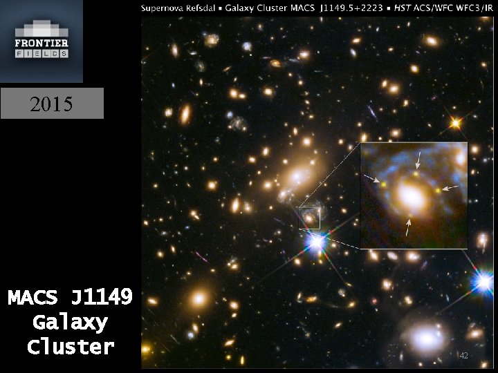 2015 MACS J 1149 Galaxy Cluster 42 