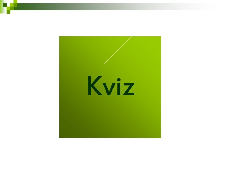 Kviz 