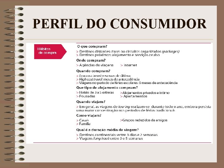 PERFIL DO CONSUMIDOR 