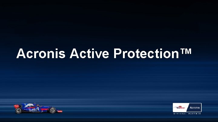 Acronis Active Protection™ 