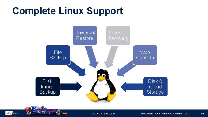 Complete Linux Support Universal Restore Disaster Recovery File Backup Disk Image Backup Web Console