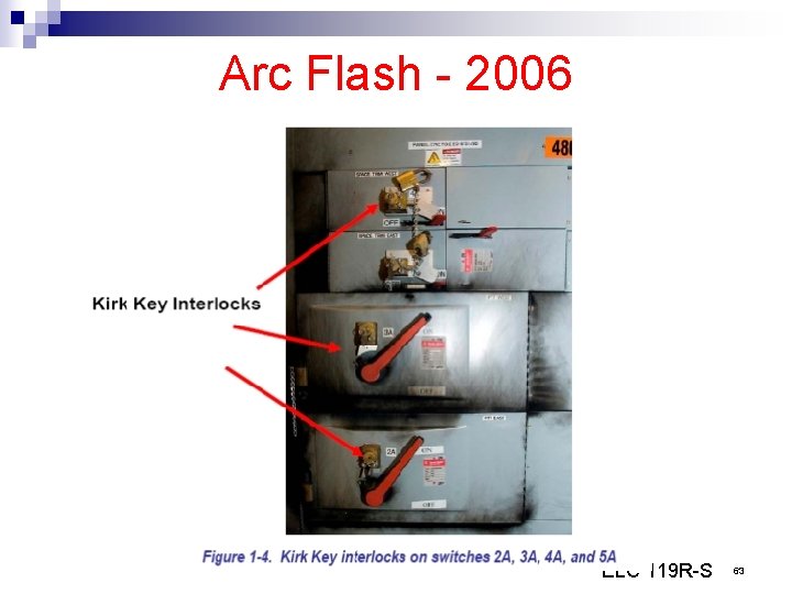 Arc Flash - 2006 ELC 119 R-S 63 