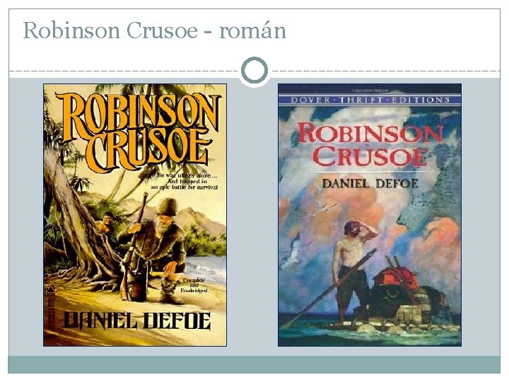 Robinson Crusoe - román 