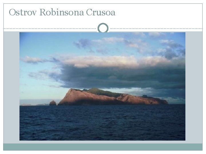 Ostrov Robinsona Crusoa 