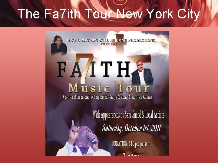 The Fa 7 ith Tour New York City 