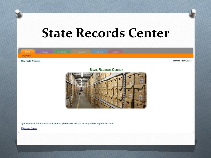 State Records Center 