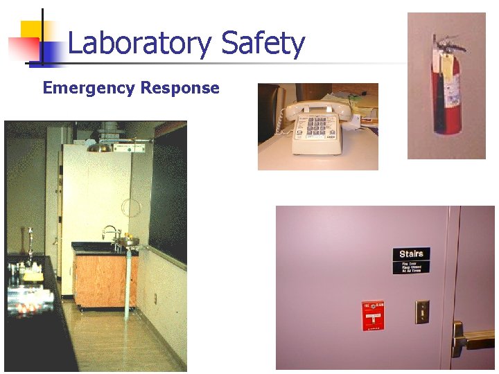 Laboratory Safety Emergency Response 