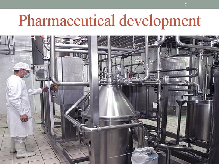 7 Pharmaceutical development 