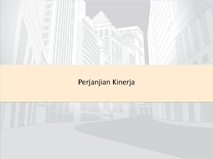 Perjanjian Kinerja 