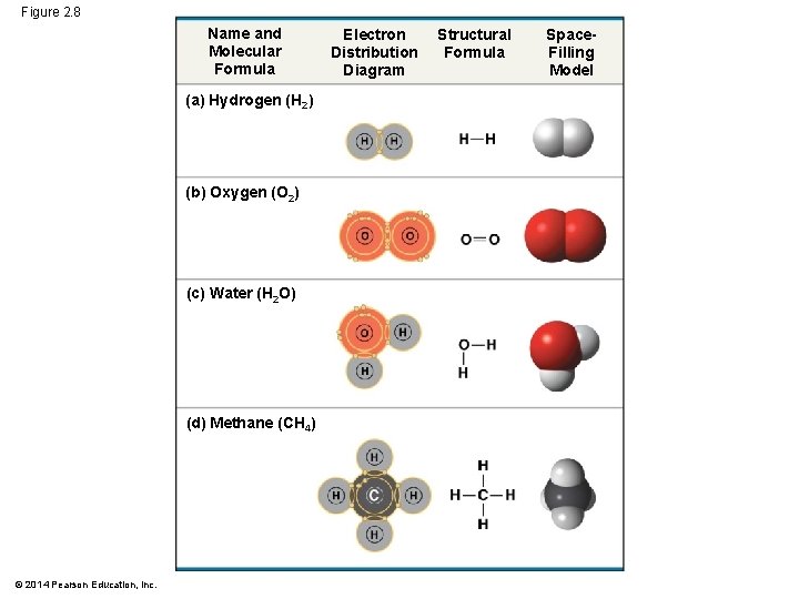 Figure 2. 8 Name and Molecular Formula (a) Hydrogen (H 2) (b) Oxygen (O