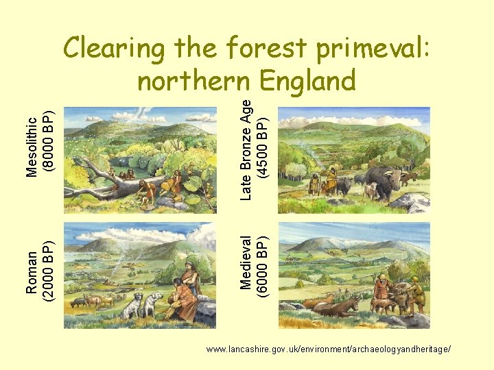 Medieval Late Bronze Age (6000 BP) (4500 BP) Roman Mesolithic (2000 BP) (8000 Medieval Late Bronze Age (6000 BP) (4500 BP) Roman Mesolithic (2000 BP) (8000