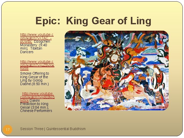 Epic: King Gear of Ling http: //www. youtube. c om/watch? v=7 AC_p. Usr. Bc