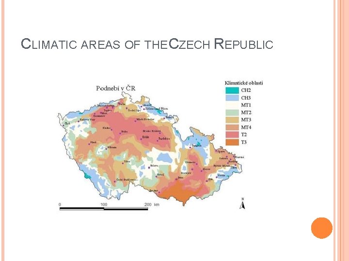 CLIMATIC AREAS OF THE CZECH REPUBLIC 
