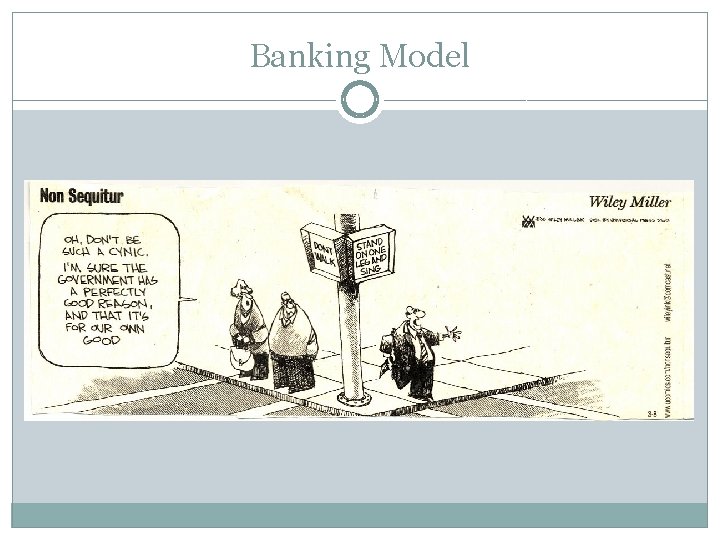 Banking Model 