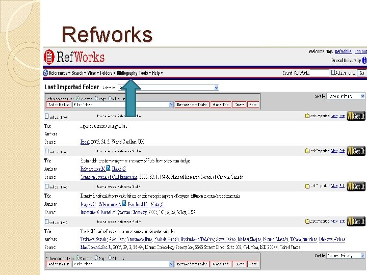 Refworks 
