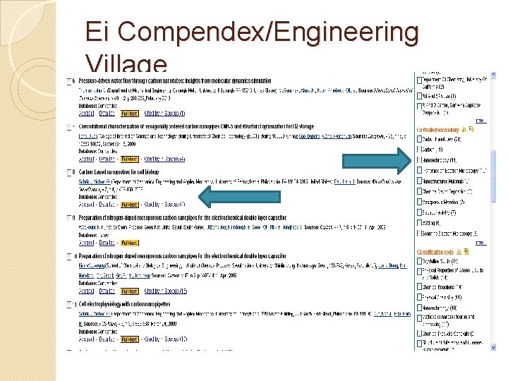 Ei Compendex/Engineering Village 