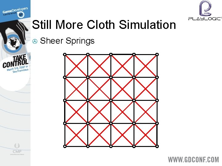 Still More Cloth Simulation > Sheer Springs 