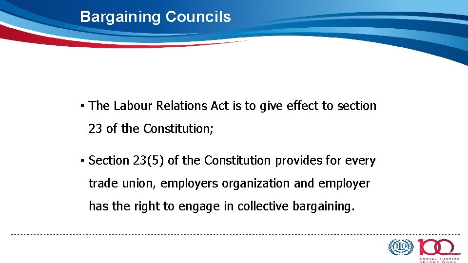 Challenges for Bargaining Councils in Advancing Centralised Collective