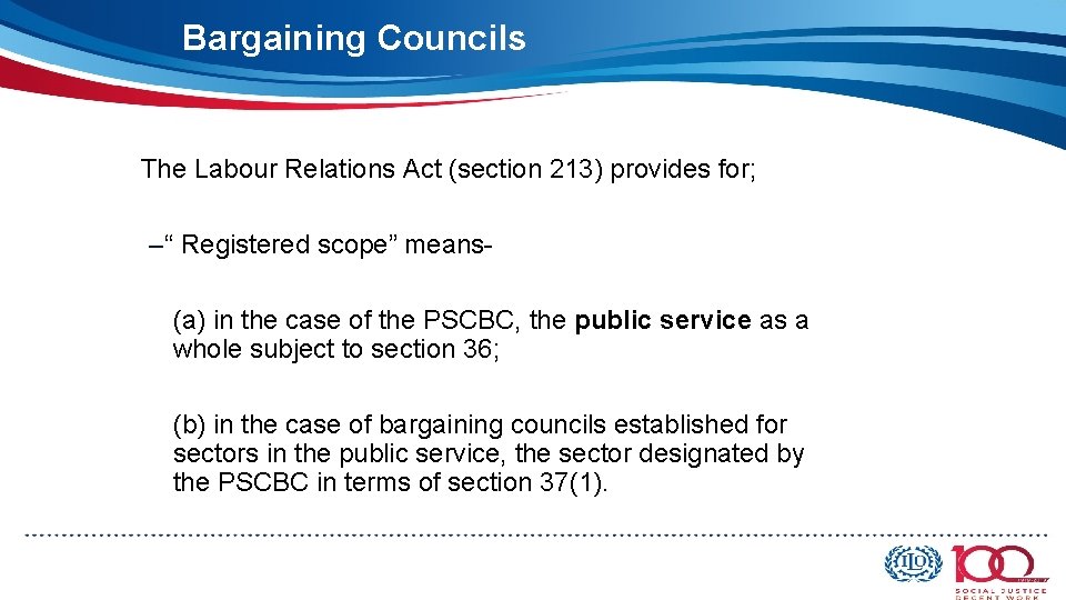 Challenges for Bargaining Councils in Advancing Centralised Collective