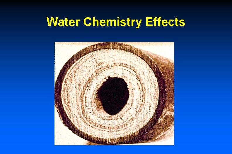 Water Chemistry Effects 