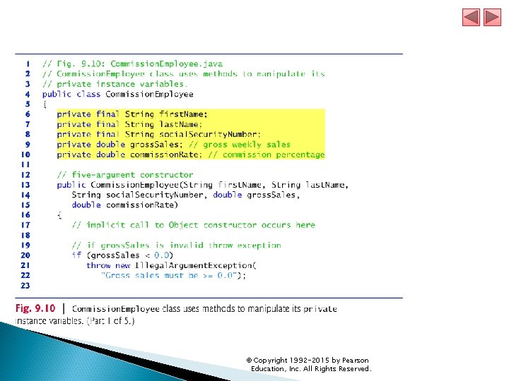 © Copyright 1992 -2015 by Pearson Education, Inc. All Rights Reserved. 