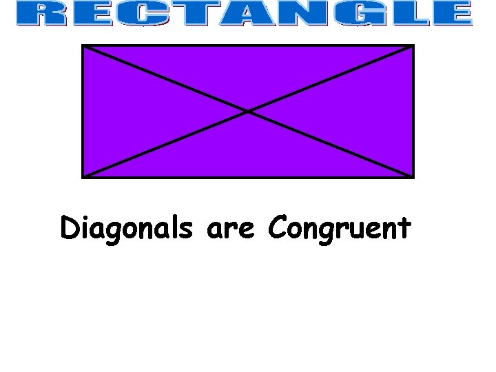 Diagonals are Congruent 