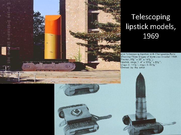 Telescoping lipstick models, 1969 