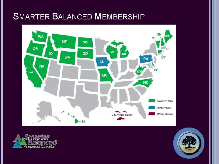 SMARTER BALANCED MEMBERSHIP 