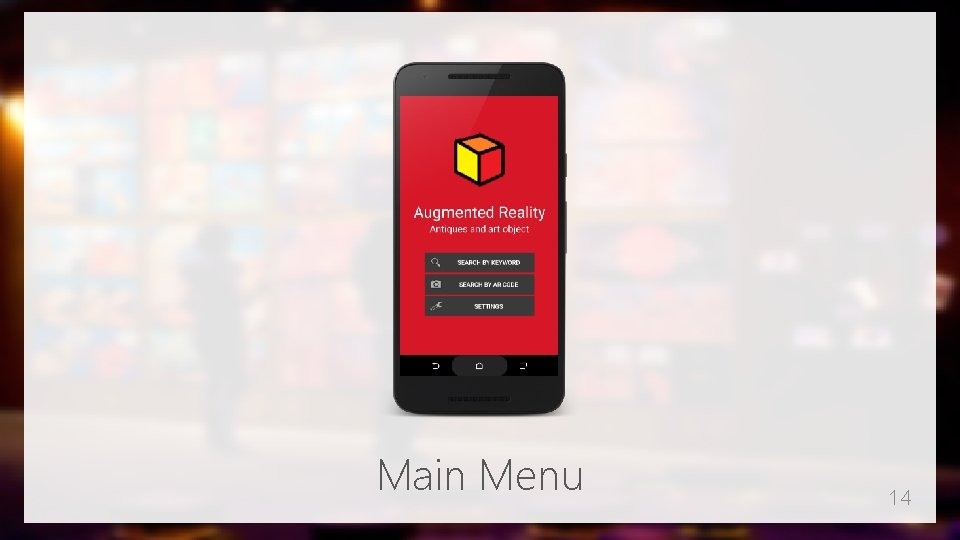 Main Menu 14 