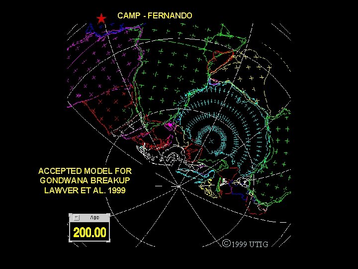 CAMP - FERNANDO ACCEPTED MODEL FOR GONDWANA BREAKUP LAWVER ET AL. 1999 UTIG 