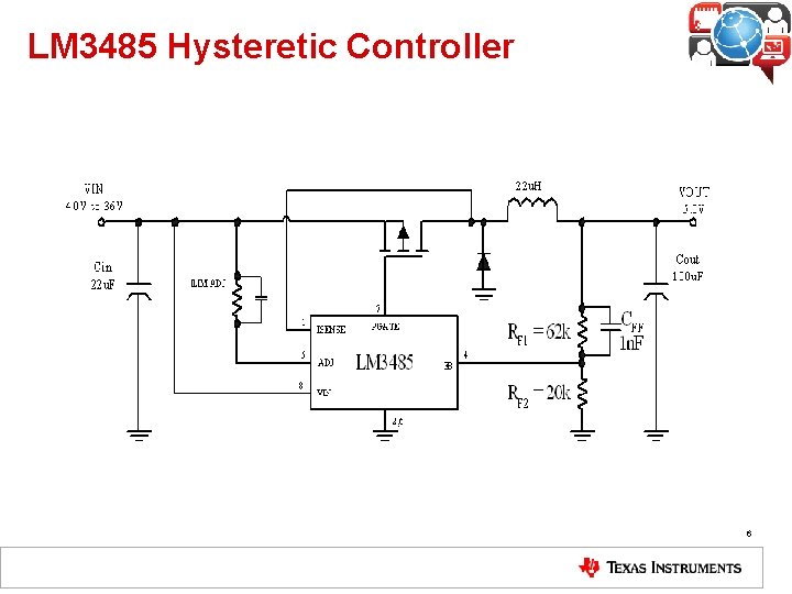 LM 3485 Hysteretic Controller 6 