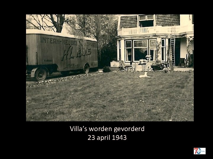 Villa’s worden gevorderd 23 april 1943 